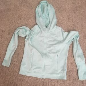 Light blue Champion hoodie